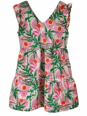 C&C California Beach Linen Blend Dress